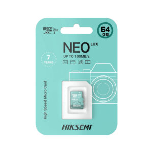 Memoria Micro SD 64GB Hiksemi, Clase 10. Videovigilancia
