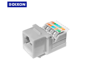 JACK RJ-45 CAT 5E DE PRESION DIXON KJ7-CEUS