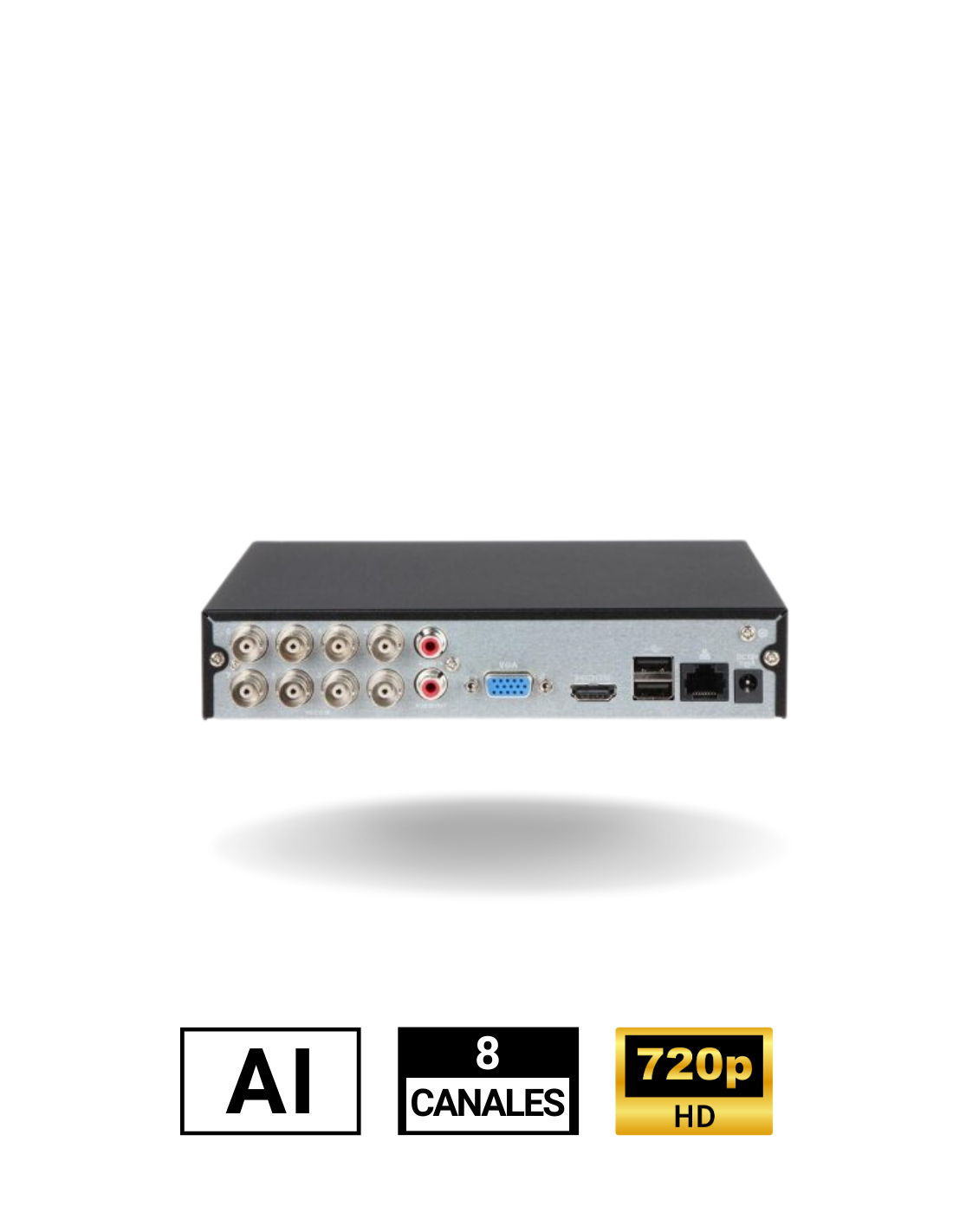 Dahua DVR 8 Canales 1080p - Imagen 2